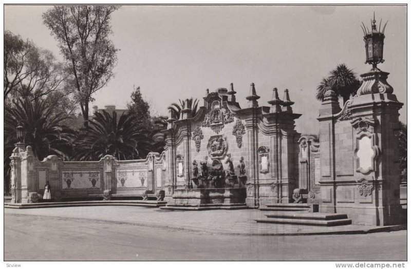 RP, Scene, Fountain, Mexico, D. F., 1930-1950s