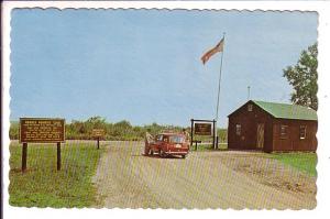 Campsites at Long Point Beach, Lake Erie  Ontario, Used 1966, Local Cancel