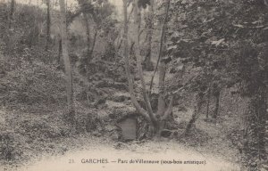 Garches Parc de Villeneuve Old French Postcard