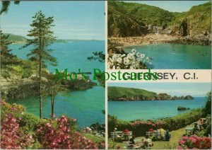 Channel Islands Postcard - Views of Guernsey RR10956