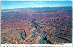 Postcard - Confluence of the Green and Colorado River - Utah