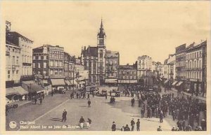 Belgium Charleroi Place Albert ler un jour de Bourse