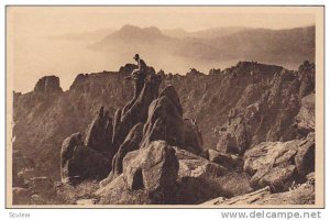 Vue Generale Des Calanche Et Golfe De Porto, Piana (Ajaccio), France, 1900-...