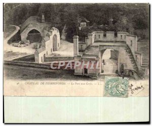 Pierrefonds - the park Cerf - Old Postcard