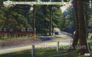 Bisby Lodge, Adirondack Mts Old Forge NY Unused