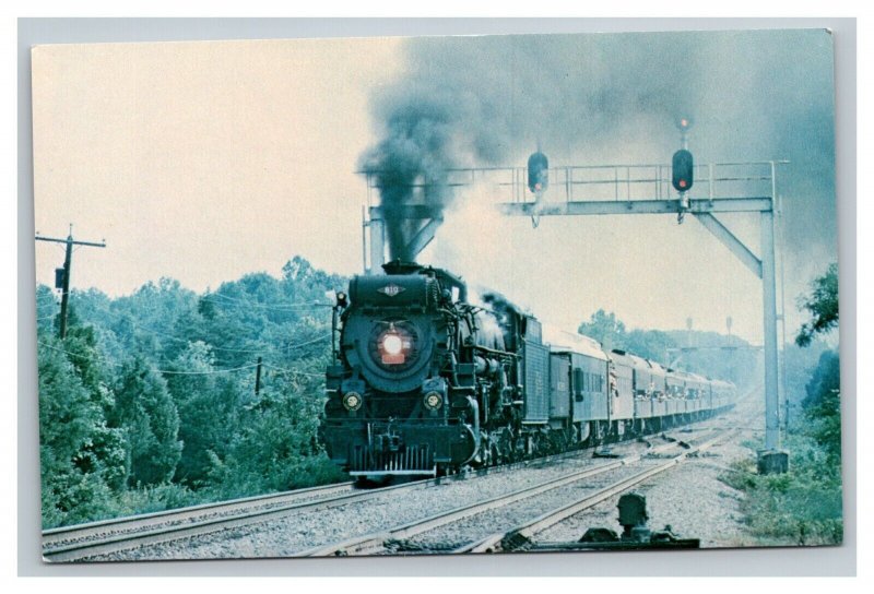 Vintage 1977 Postcard Southern Railway Locomotive Bristow Virginia