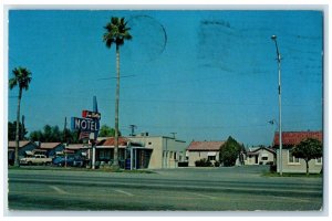 1973 Sun Valley Motel Cars Roadside Mesa Arizona AZ Posted Vintage Postcard