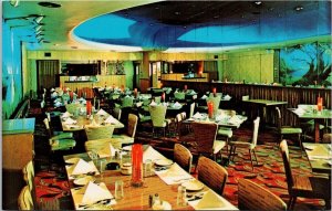 Nanaimo BC The Diners Rendezvous Restaurant Pagoda Lounge Unused Postcard E79