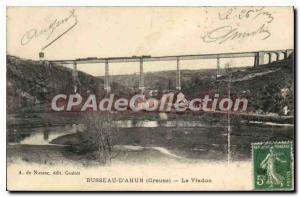 Old Postcard From Ahun Busseau Viaduct