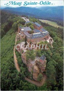 Modern Postcard Mont Sainte Odile It is in this high place Aerial view