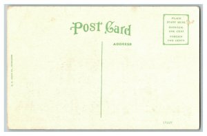 Postcard Post Office Gov. Building Fort Scott Kansas Vintage Standard View Card