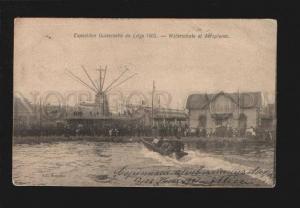 075678 BELGIUM Exposition Liege 1905  Waterschute et Aeroplane