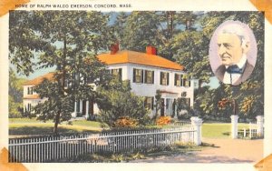 Home of Ralph Waldo Emerson in Concord, Massachusetts