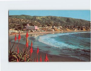 Postcard At Christmastime, Laguna Beach, California