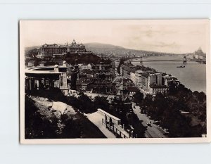 Postcard View from Mount St. Gellért, Budapest, Hungary