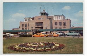 Municipal Airport Cars Taxi Cabs Memphis Tennessee postcard