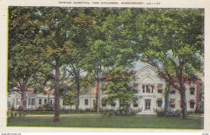 SHREVEPORT , Louisiana , 1930-40s ; Shrine Hospital for Children