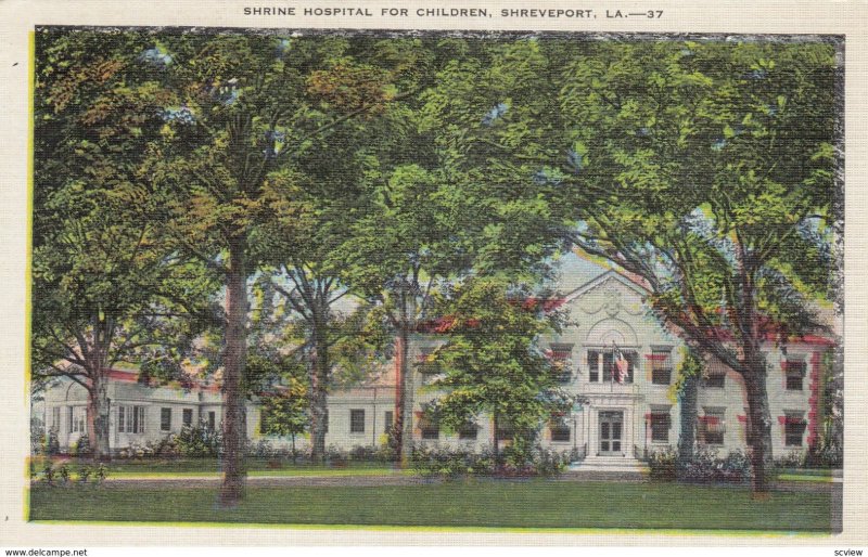 SHREVEPORT , Louisiana , 1930-40s ; Shrine Hospital for Children
