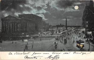 uk30903 lime street liverpool real photo uk tram tramway