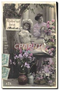 Old Postcard Fantaisie Child Arsene