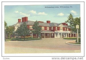 Williamsburg Lodge, Williamsburg, Virginia, 40-60s