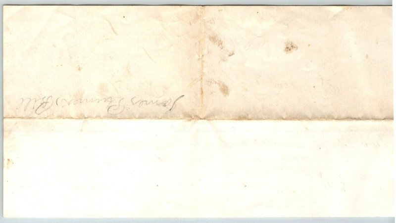 1868  Lake Village  Sanders & Plummer  Receipt