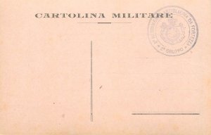 Italian military postcard Fortezza Artillery Regiment ww1
