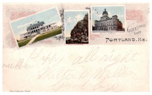 Greetings from  Portland Maine  , Multi-view