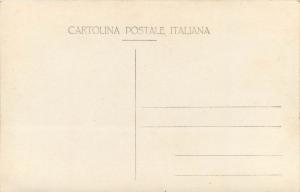 Italy Cartolina Postale Italiana School history teacher students flag group foto