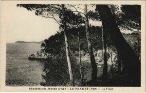 CPA LE PRADET Sanatorium Jeanne d'Arc - La Plage (1111296)