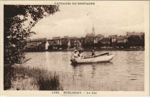 CPA HUELGOAT Le Lac (143671)