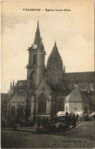 CPA VALOGNES - Église St-Malo (138023)