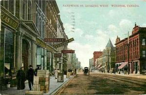 Canada, Ontario, Windsor, Sandwich Street Looking West No. 2549