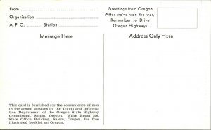 LOT OF 6 Oregon OR Columbia River Highway OCEAN Postcard Old UNPOSTED Vintage PC