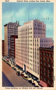 Minnesota Duluth Superior Street Looking East 1947 Curteich