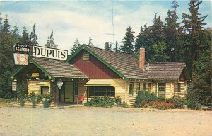 Postcard 1960 Dupuis Sea food Inn  Restaurant occupation Ellis WA24-1693