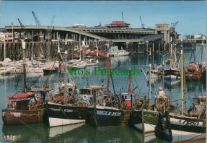 France Postcard - The Fishery Harbour, Boulogne-Sur-Mer  Ref.RR14437