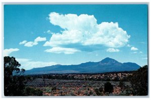 c1950's Ute Mountain The Sleeping Ute West of Cortez Colorado CO Postcard 