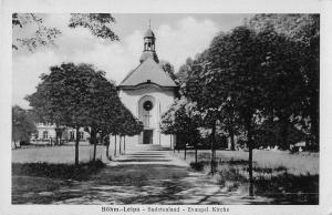 BG19434 bohm leipa sudetenland evangel kirche ceska Lipa  czech