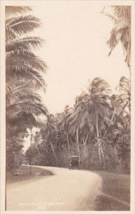 Philippines Highway Scene Real Photo