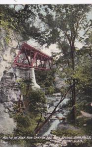 Iowa Iowa Falls Mouth Of Rock Run Canyon and High Bridge