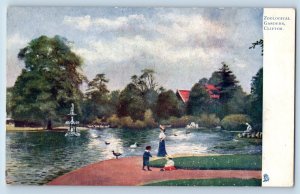 Bristol England Postcard Zoological Gardens Clifton c1910 Oilette Tuck Art