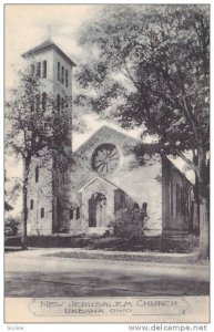 Exterior View, New Jerusalem Church, Urbana, Ohio, 00-10´s
