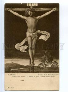 244599 JESUS Christ on Cross by DURER Vintage PC