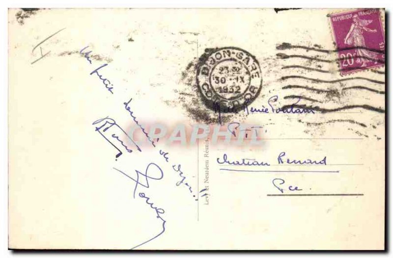 Old Postcard Dijon Eglise Notre Dame