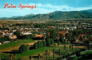 California Palm Springs Panoramic View