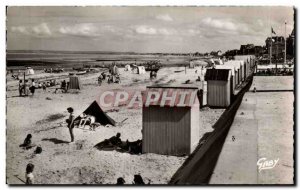 Lion sur Mer Old Postcard Beach