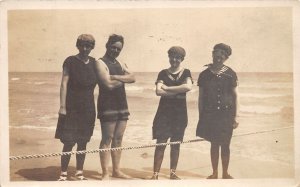 J35/ Buena Vista Florida RPPC Postcard c1910 Swimmers Beach Suits  29