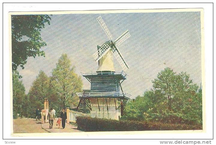 Windmill , Groenendaal , Netherlands , PU-1953