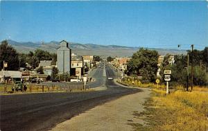 Lander Wyoming~Street Scene~Phillips 66 Station~RR Xing~50s Truck~Highway 287